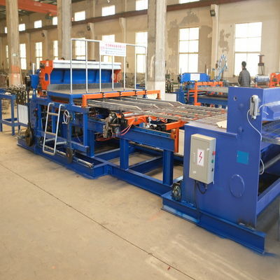 380v synchrone Diamond Mesh Wire Making Machine 70times/Min Galvanized Wire