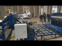 Machine de soudage automatique de treillis en rouleaux